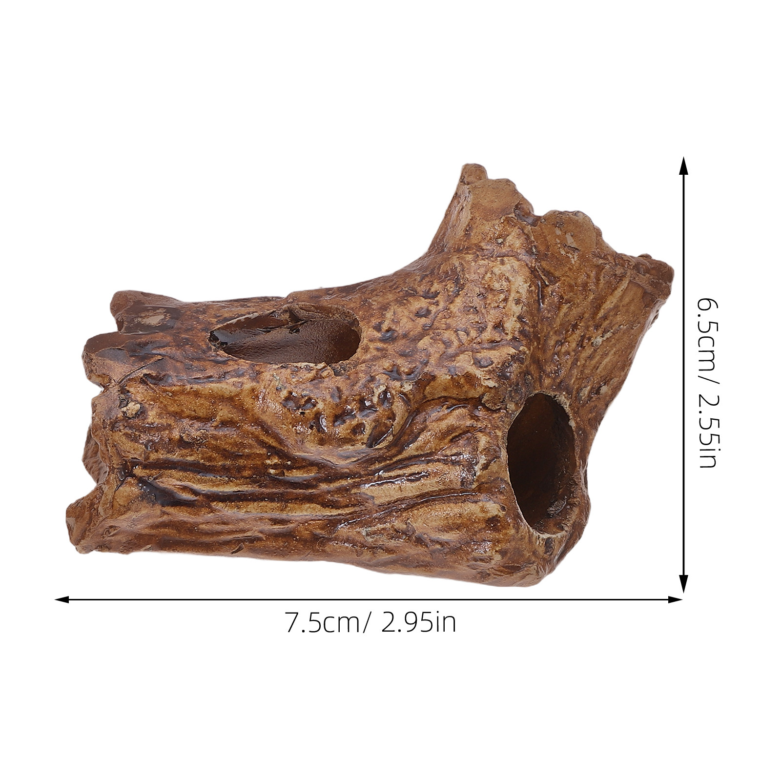 2 Peças de Decorações para Aqu - Hide Cave Ceramic avaliação e preço