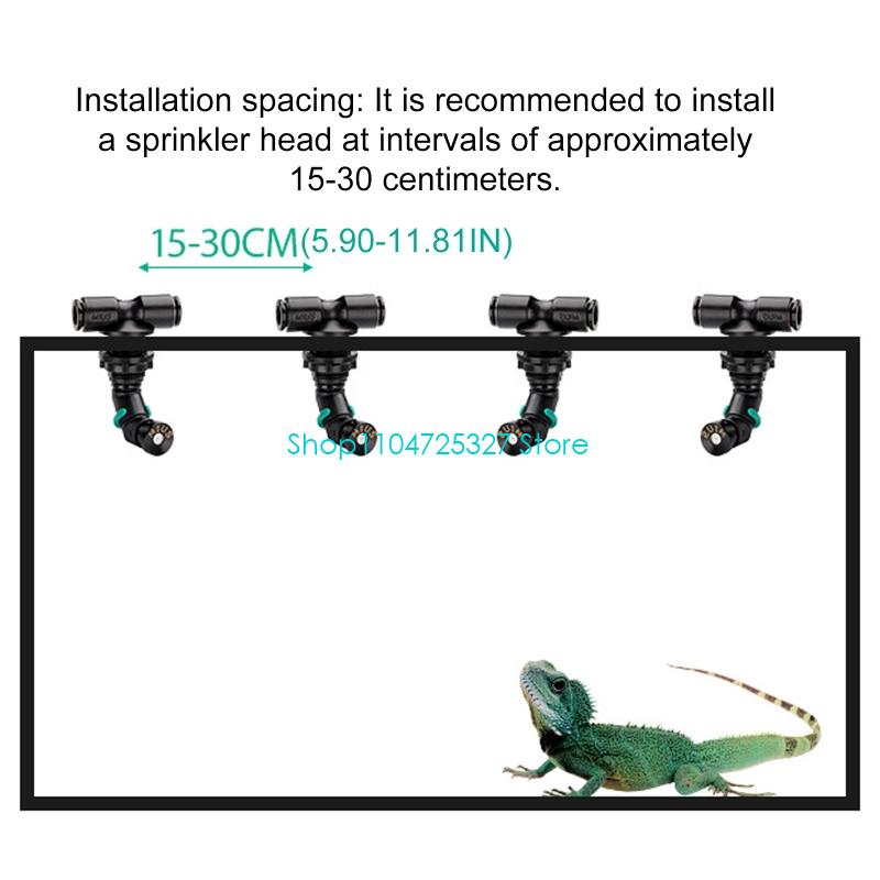 Bocal do pulverizador da névoa - Misting Nozzle Reptile avaliação e preço