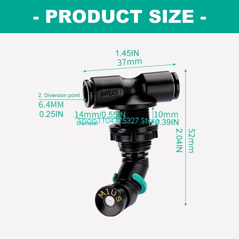 Bocal do pulverizador da névoa - Misting Nozzle Reptile avaliação e preço